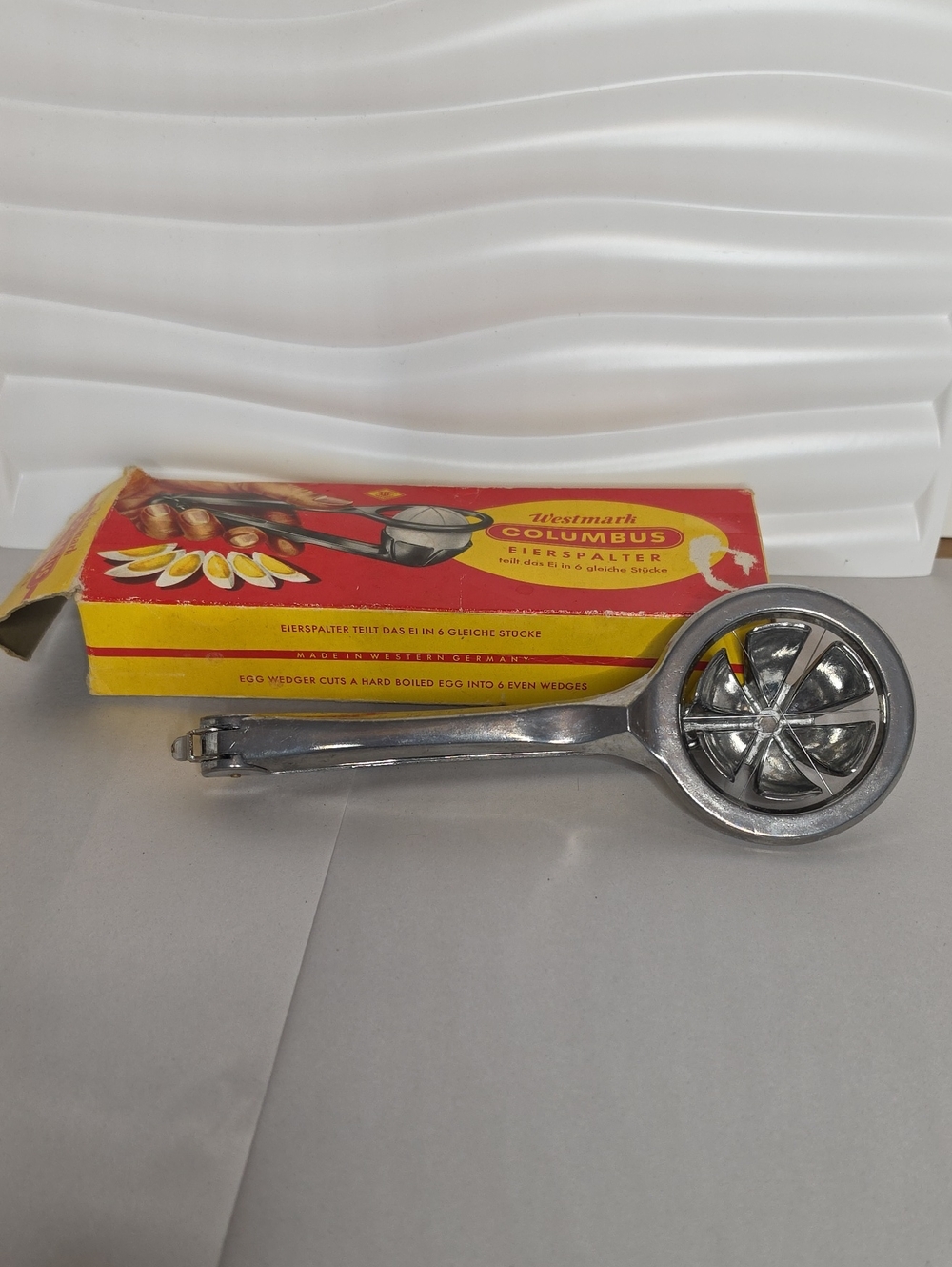 Vintage German Westmark Columbus Egg Wedger